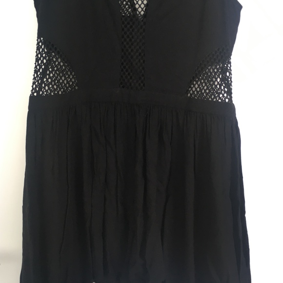 Nameless Black Mesh & Mini Dress - Picture 7 of 8